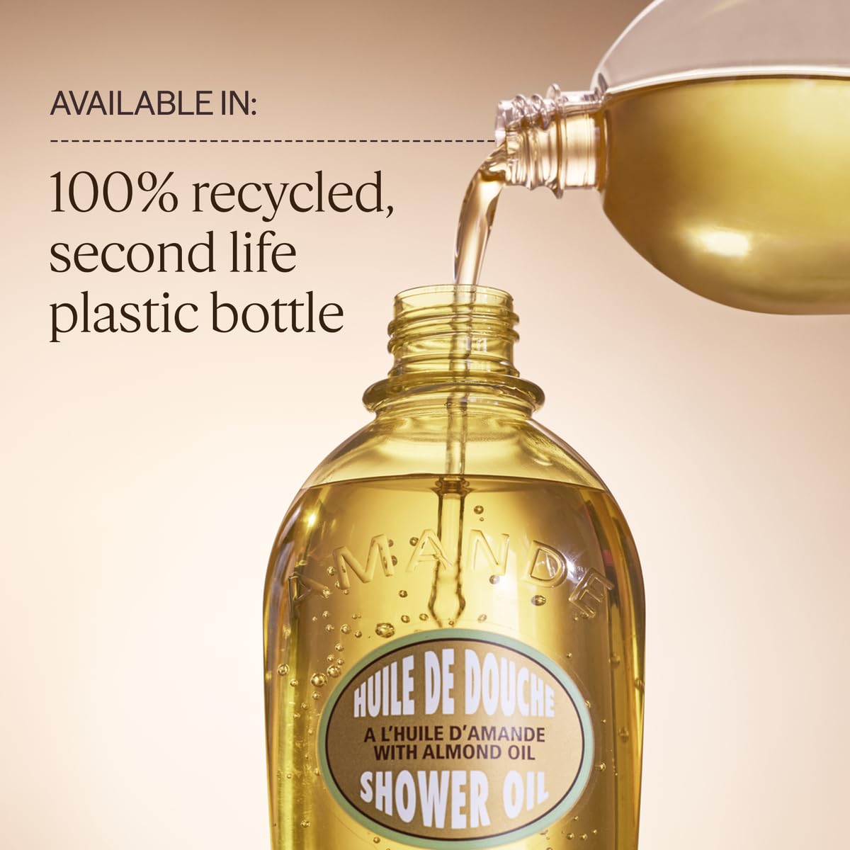 L'OCCITANE Cleansing & Softening Almond Shower Oil, Body Wash & Shaving Base Purifies & Smooths Without Drying Skin, Milky Lather, Nourishing Skincare - Image 7