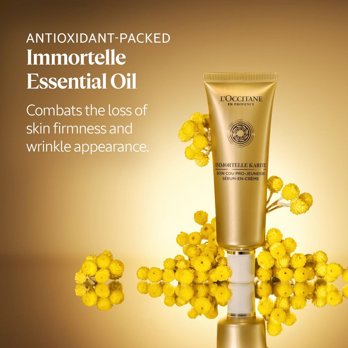 L'OCCITANE Immortelle Shea Neck Cream 1.70 oz - Image 4