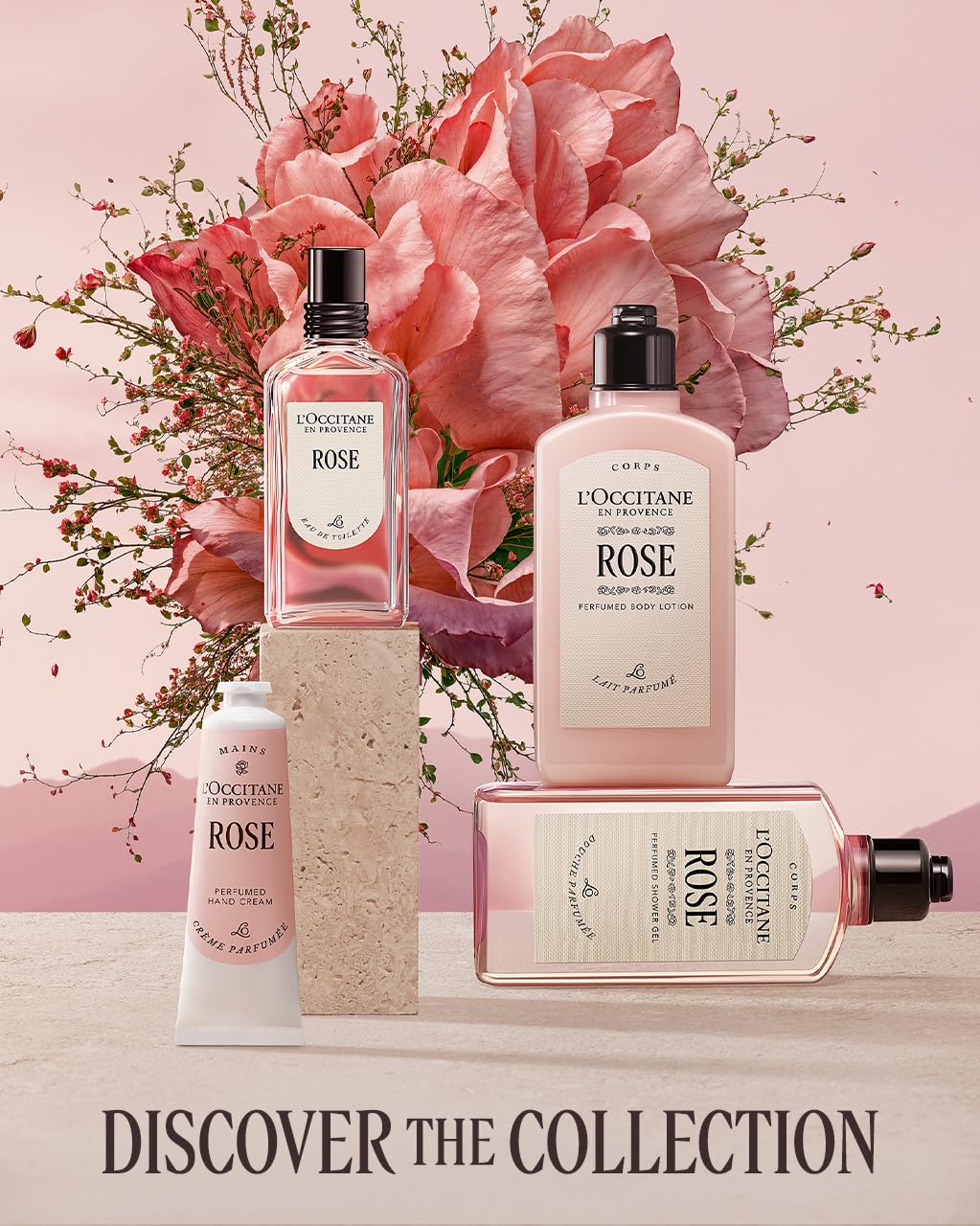L'Occitane L'Occitane Rose Body Lotion: Moisturizing, Romantic Rose Fragrance, With Shea Butter, Softening, Made in France - Image 6